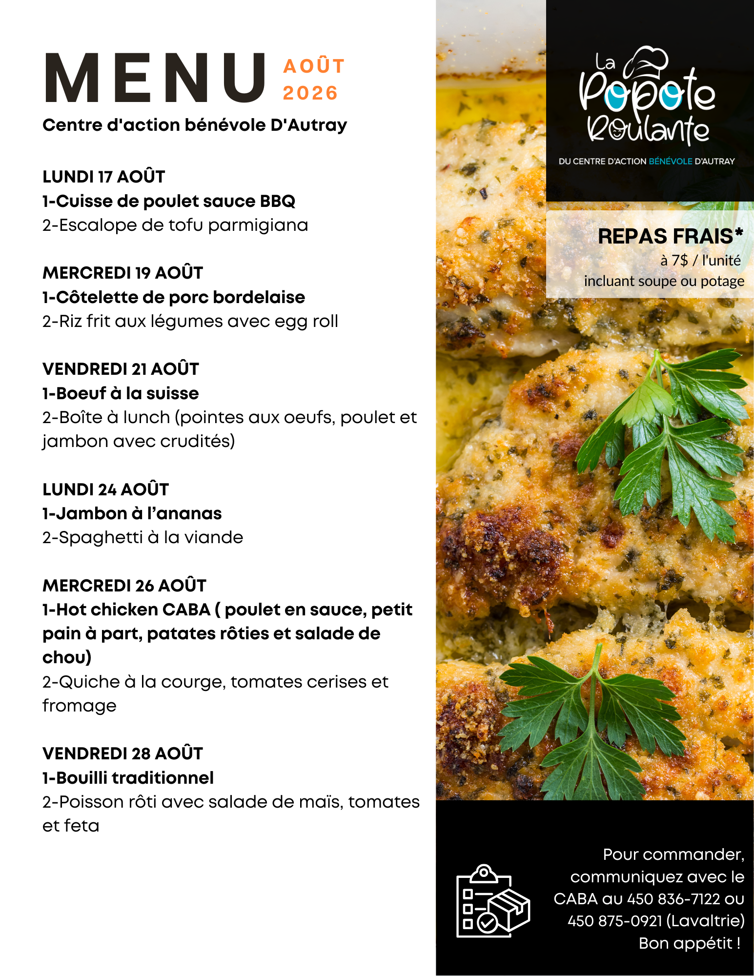 Menu popote août p2