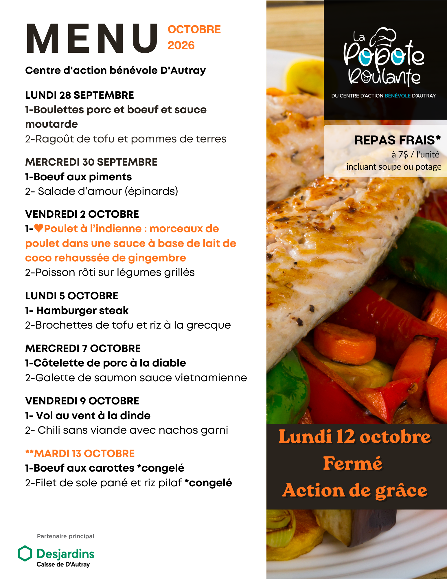 Menu popote octobre p1