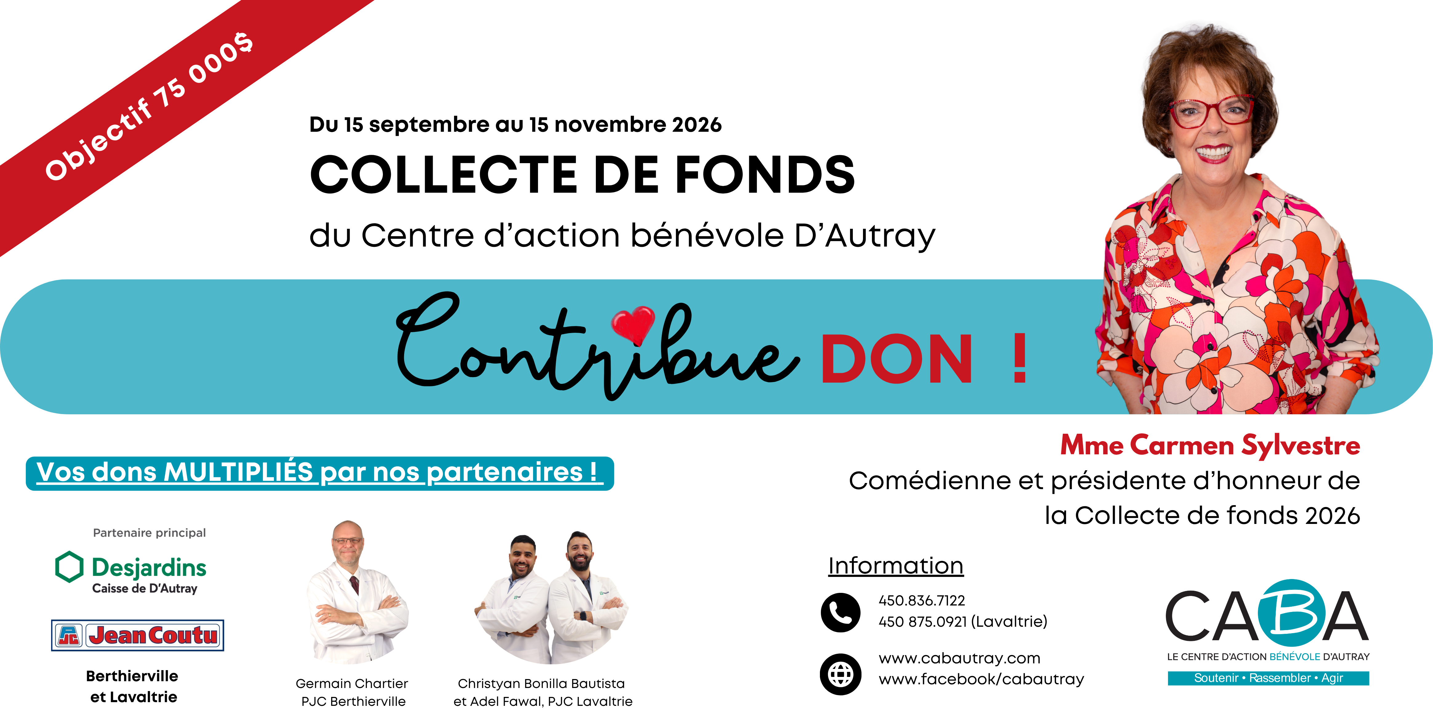 Collecte de fonds 2026