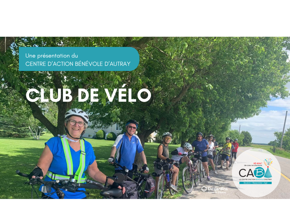 Club de vélo - saison 2026
