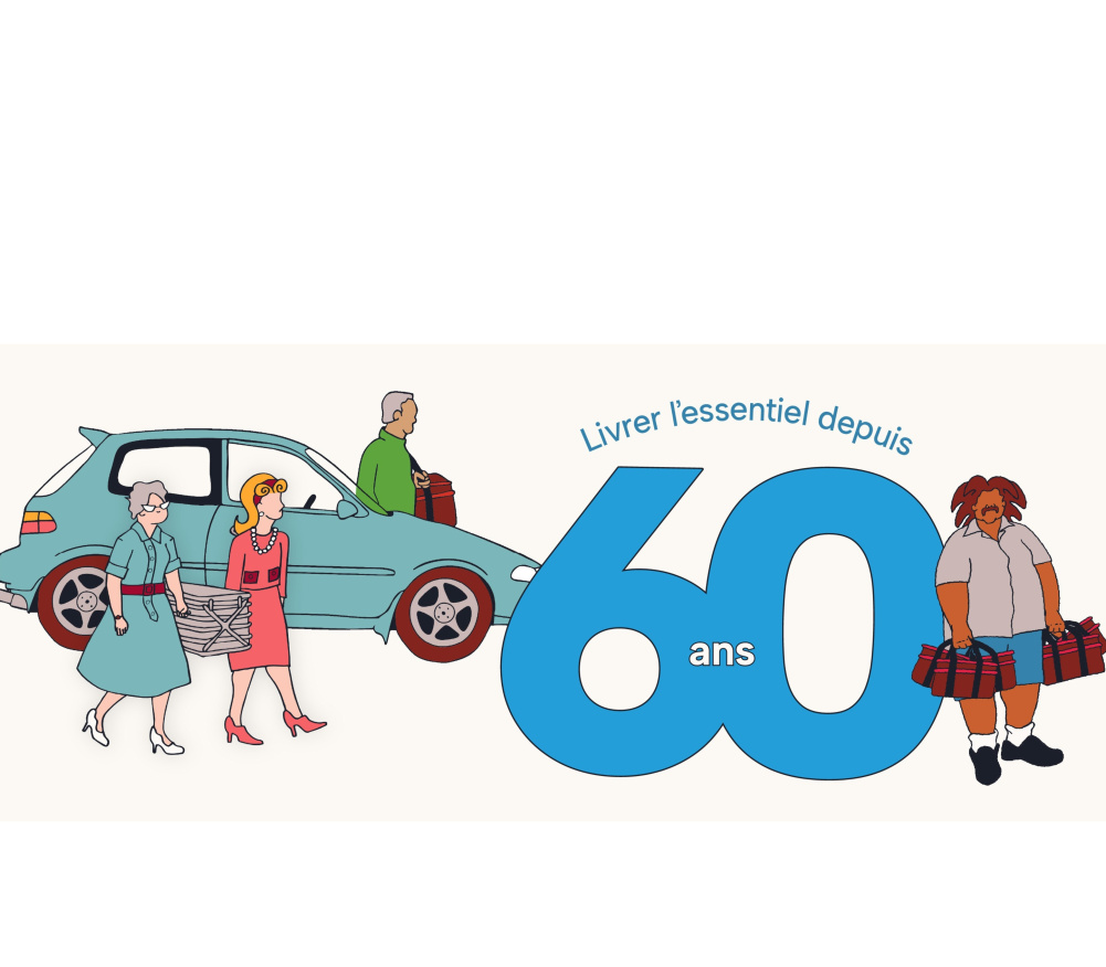 Livrer l&rsquo;essentiel depuis 60 ans !  Du 10 au 16 mai, soulignons la Semaine qu&eacute;b&eacute;coise des Popotes roulantes ! 