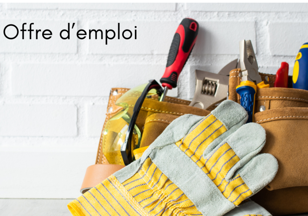 Offre d’emploi - Préposé(e) à l’entretien et aux réparations